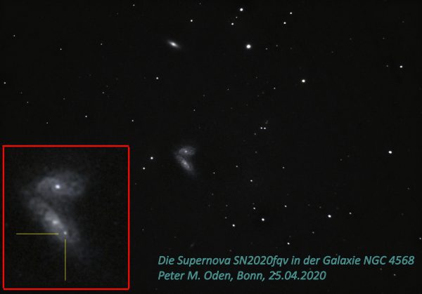 Supernova in Virgo-Haufen